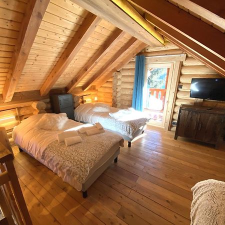 L'Oursblanc Chalet En Rondins لابْريسْ المظهر الخارجي الصورة