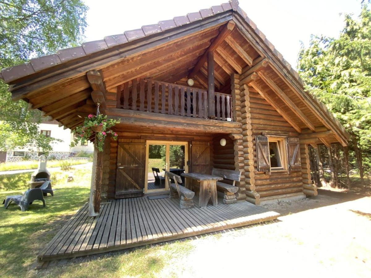 L'Oursblanc Chalet En Rondins لابْريسْ المظهر الخارجي الصورة