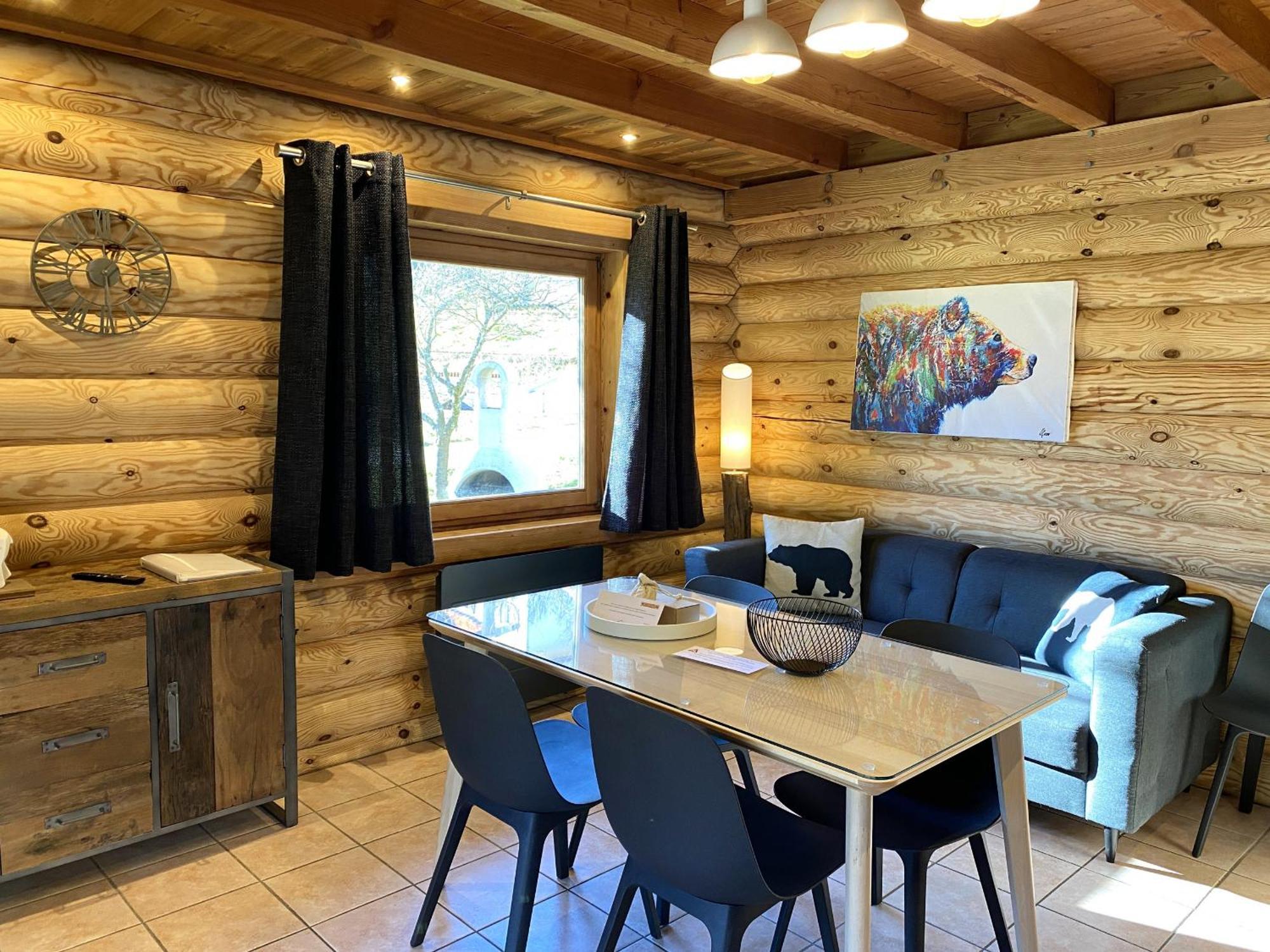 L'Oursblanc Chalet En Rondins لابْريسْ المظهر الخارجي الصورة