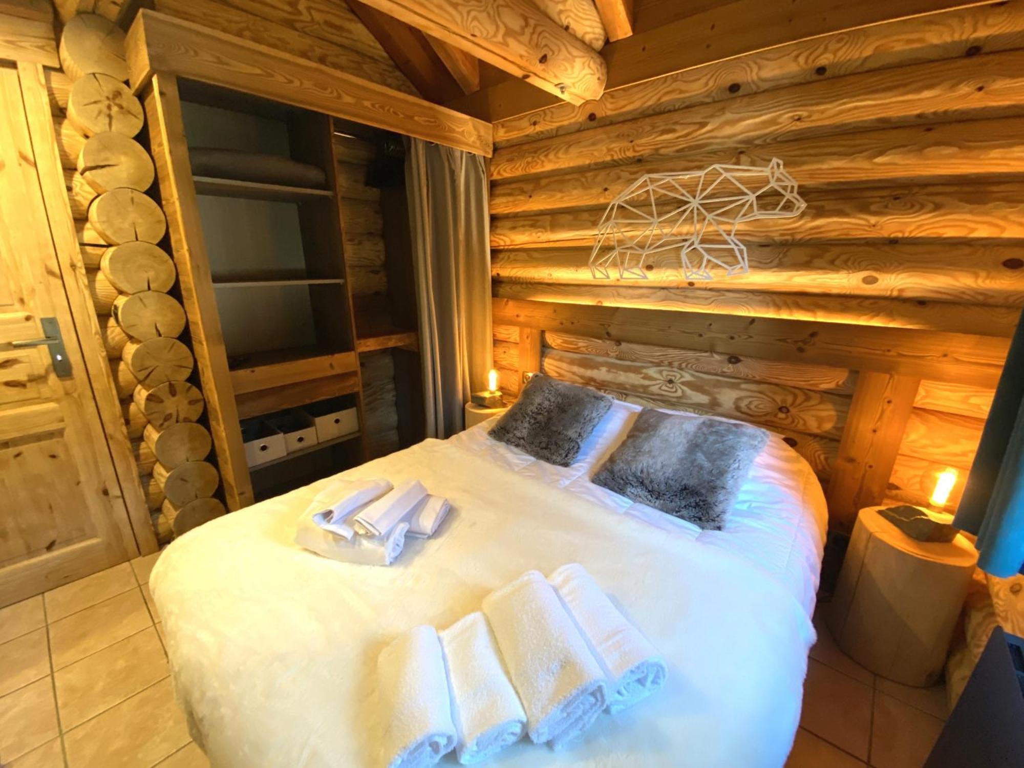 L'Oursblanc Chalet En Rondins لابْريسْ المظهر الخارجي الصورة